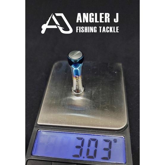 【 頭城東區釣具 】ANGLER J ( AJ ) 彩鈦 細軸 握丸 改裝 部品-細節圖4