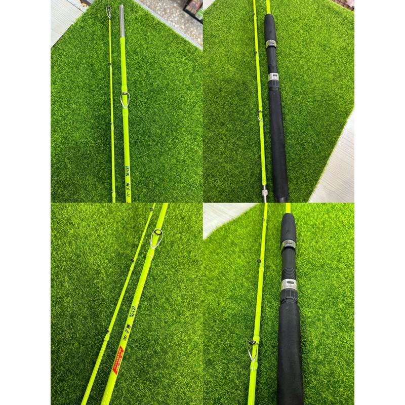 【 頭城東區釣具 】特價 EVO 海力士 鋼力 萬用竿 插節竿 6尺7尺8尺 亮麗塗裝 防纏導環 沉底-細節圖2