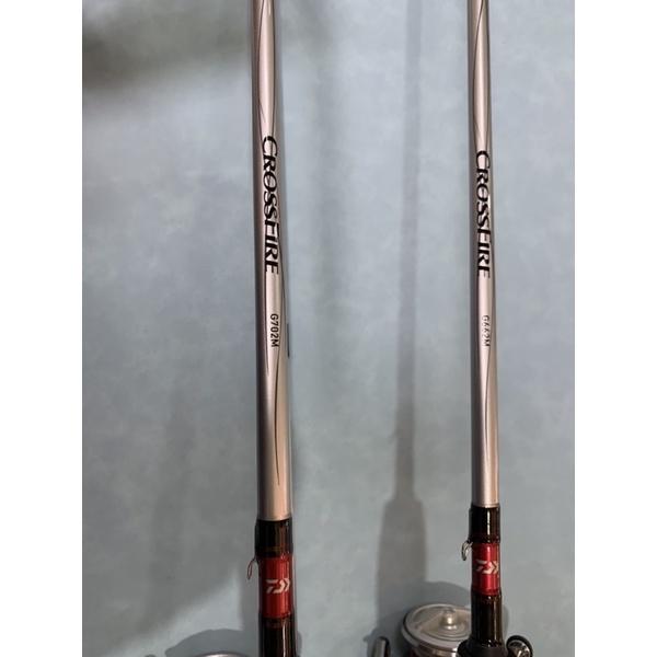 【 頭城東區釣具 】DAIWA CORSSFIRE 竿+捲 路亞竿 捲線器 送PE線 特價中-細節圖5