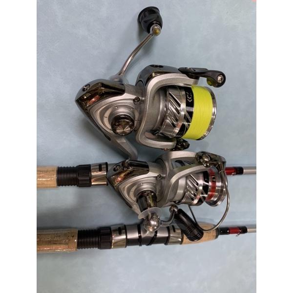 【 頭城東區釣具 】DAIWA CORSSFIRE 竿+捲 路亞竿 捲線器 送PE線 特價中-細節圖7