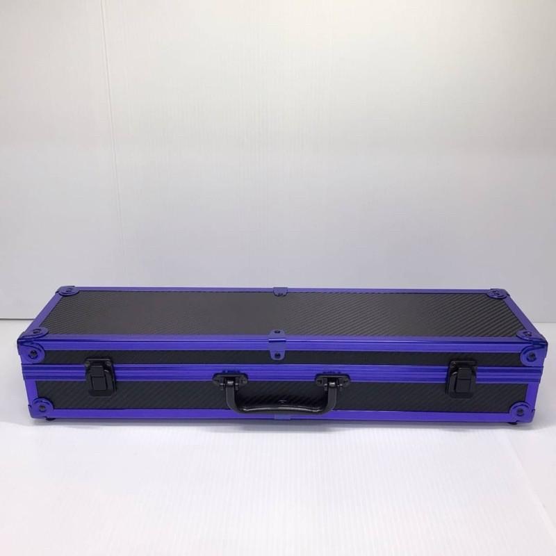 【 頭城東區釣具 】👻NEW ARIVAL👻 LS 碳纖維 貼皮 槍箱 52/13/9 (工廠海綿)-細節圖4