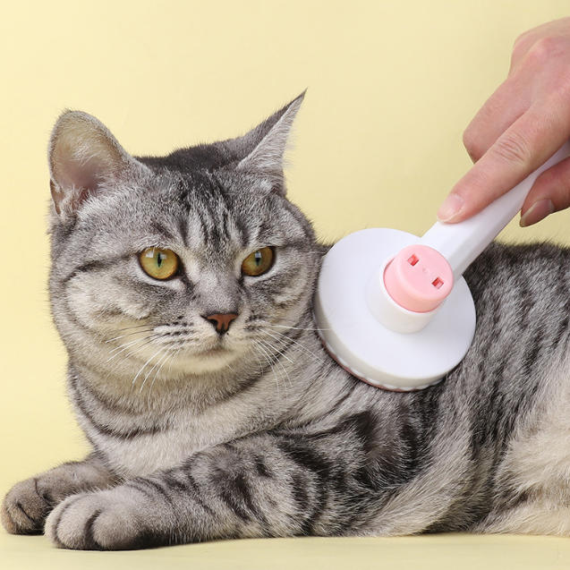 [怪獸經紀人]寵物圓形毛梳🐱🐶-細節圖2