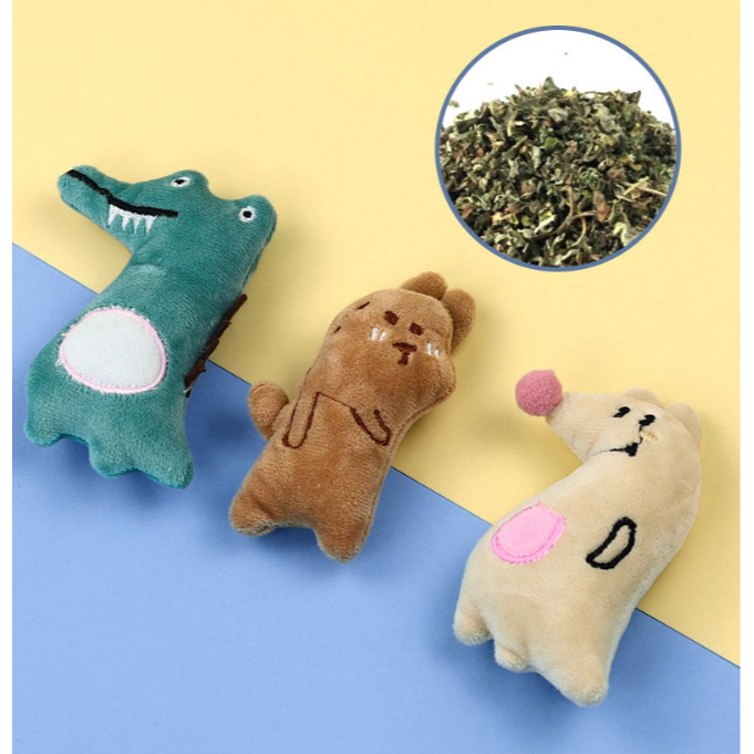 [怪獸經紀人] 貓薄荷絨毛玩具🐱-細節圖3