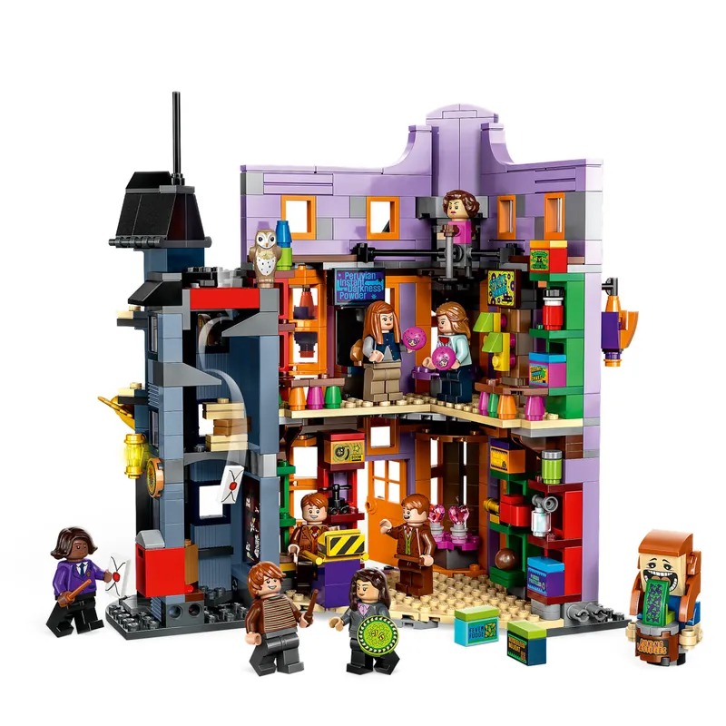樂高 LEGO 哈利波特 76422 斜角巷：衛氏巫師法寶店-細節圖5