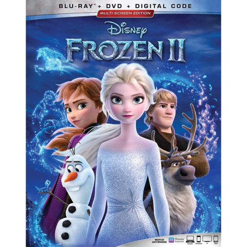 【全新】美國正版 冰雪奇緣2 Frozen II 藍光光碟 BD 英文字幕 英文發音