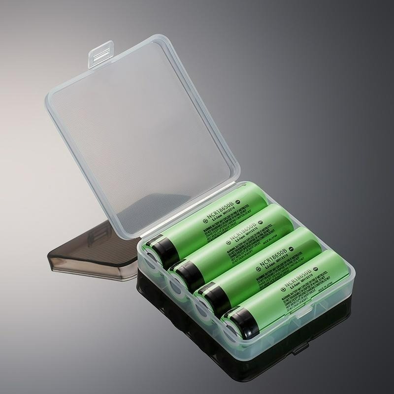 三重☆大人氣☆ 18650 鋰電池 專用 四入 電池盒 電池收納盒-細節圖2
