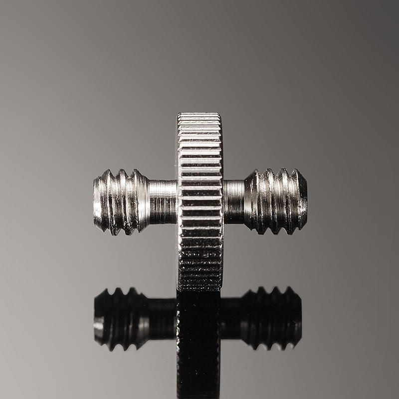 三重☆大人氣☆ 1/4轉1/4英寸 雙頭螺絲 適用 閃燈 LED 持續燈 麥克風 螢幕 肩架-細節圖2