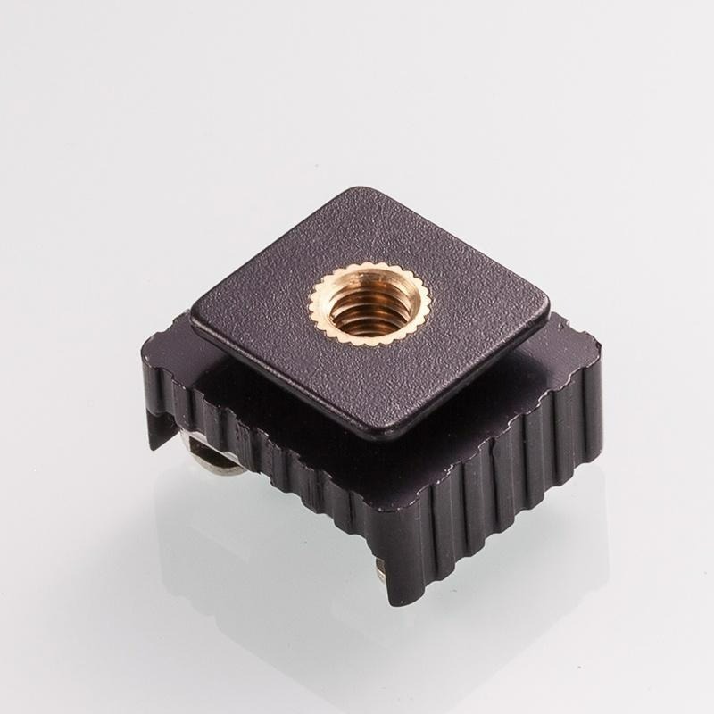 三重☆大人氣☆ 冷靴 燈座 1/4螺口轉冷靴 轉換器 冷靴-細節圖2