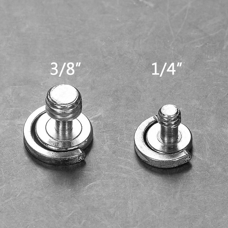 三重☆大人氣☆ 1/4 3/8 牙 腳架 雲台 快拆板 固定 螺絲-細節圖4