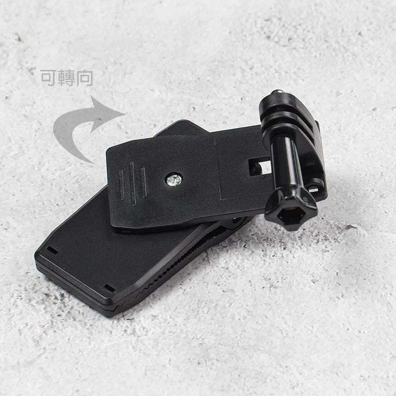 三重☆大人氣☆ 副廠 GoPro 360度旋轉 大力夾 背包夾 帶螺絲-細節圖4