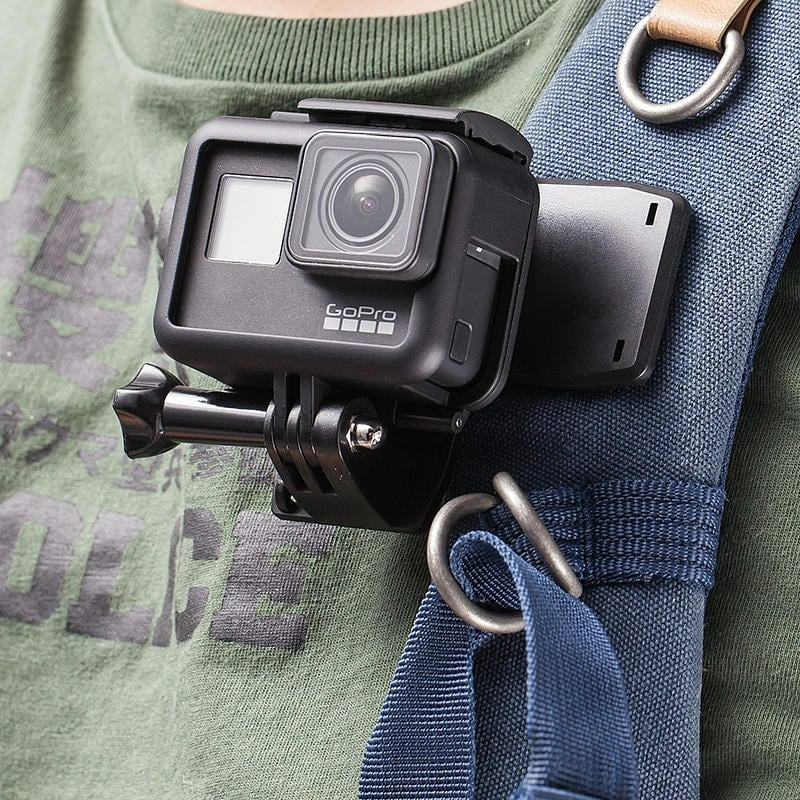 三重☆大人氣☆ 副廠 GoPro 360度旋轉 大力夾 背包夾 帶螺絲-細節圖6