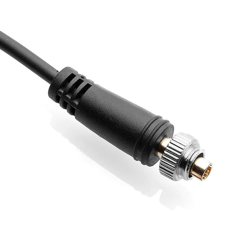 三重☆大人氣☆ 閃光燈同步線 棚燈線 PC 轉 6.35 (捲線，帶鎖)-細節圖2