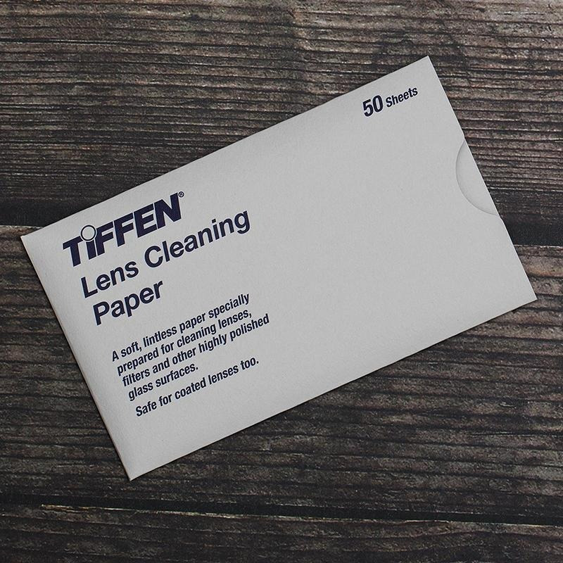 三重☆大人氣☆ 正成公司貨Tiffen 高級拭鏡紙Lens Cleaning Paper 一包