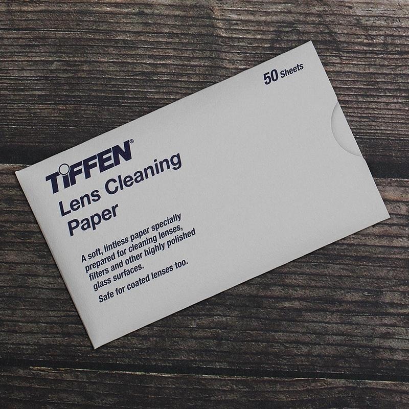 三重☆大人氣☆ 正成公司貨 Tiffen 高級拭鏡紙 Lens Cleaning Paper 一包50張-細節圖2