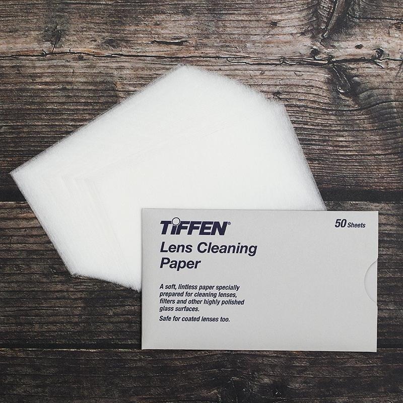 三重☆大人氣☆ 正成公司貨 Tiffen 高級拭鏡紙 Lens Cleaning Paper 一包50張-細節圖4