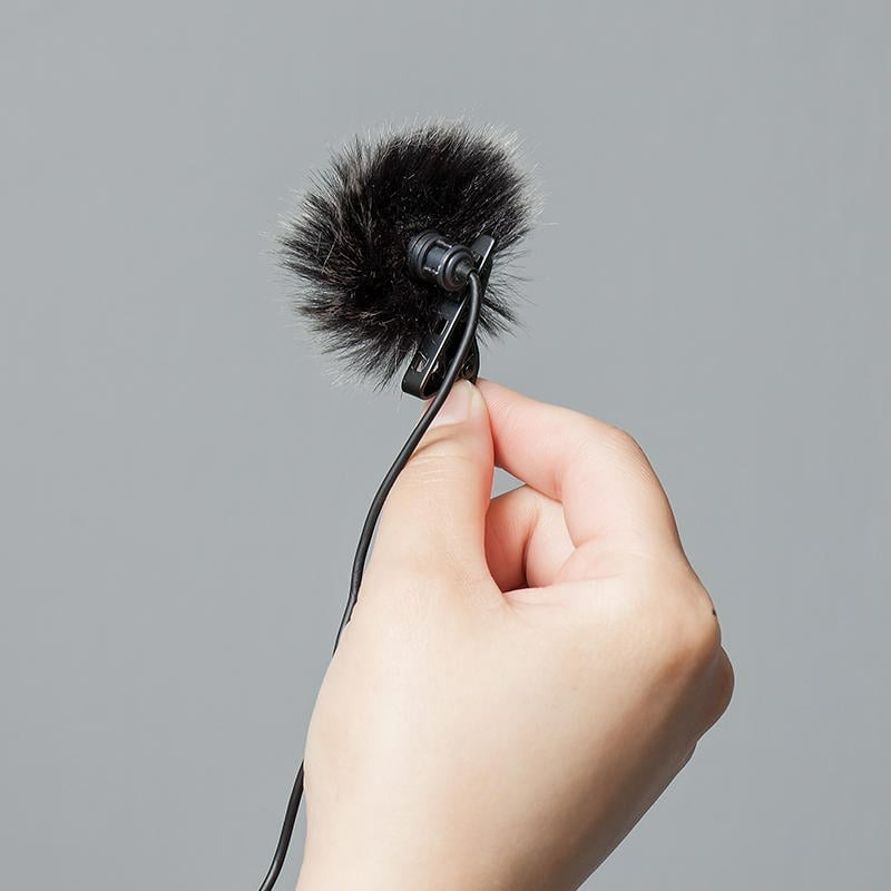 三重☆大人氣☆ 領夾 麥克風 防風罩 防風毛罩-細節圖3