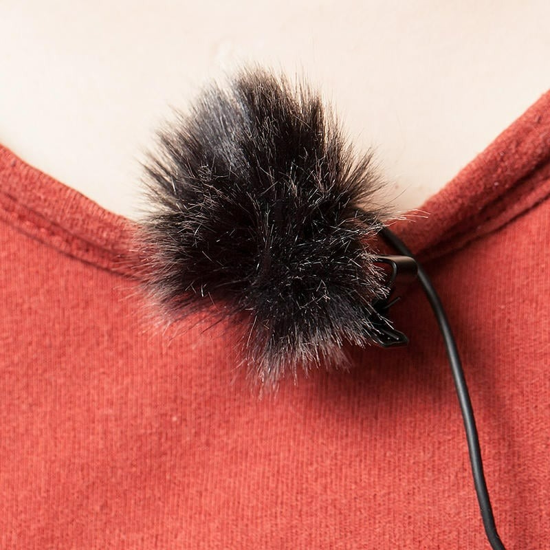 三重☆大人氣☆ 領夾 麥克風 防風罩 防風毛罩-細節圖4