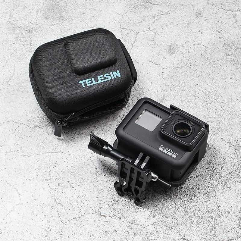 三重☆大人氣☆ TELESIN GoPro 硬殼保護包 收納包 Hero 5 6 7 8 適用-細節圖5