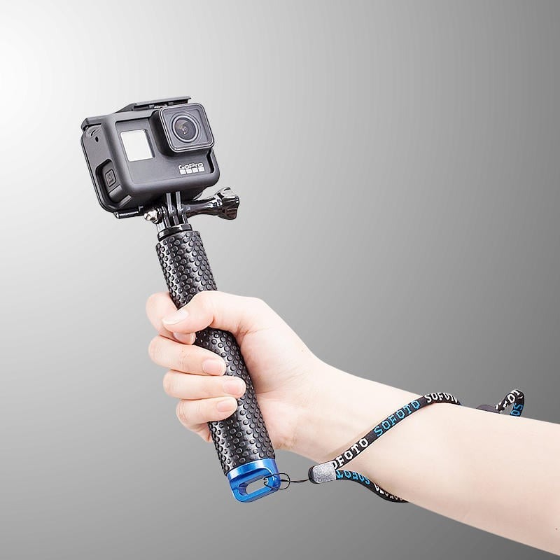 三重☆大人氣☆ 副廠 GoPro 簡易型 伸縮 自拍棒 18~47cm-細節圖2