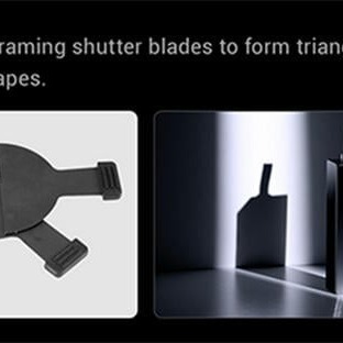 三重☆大人氣☆ 公司貨 Godox 神牛 SA-07 隔光片 四葉片 遮光片 SA-P 聚光鏡專用 S30 S60-細節圖4