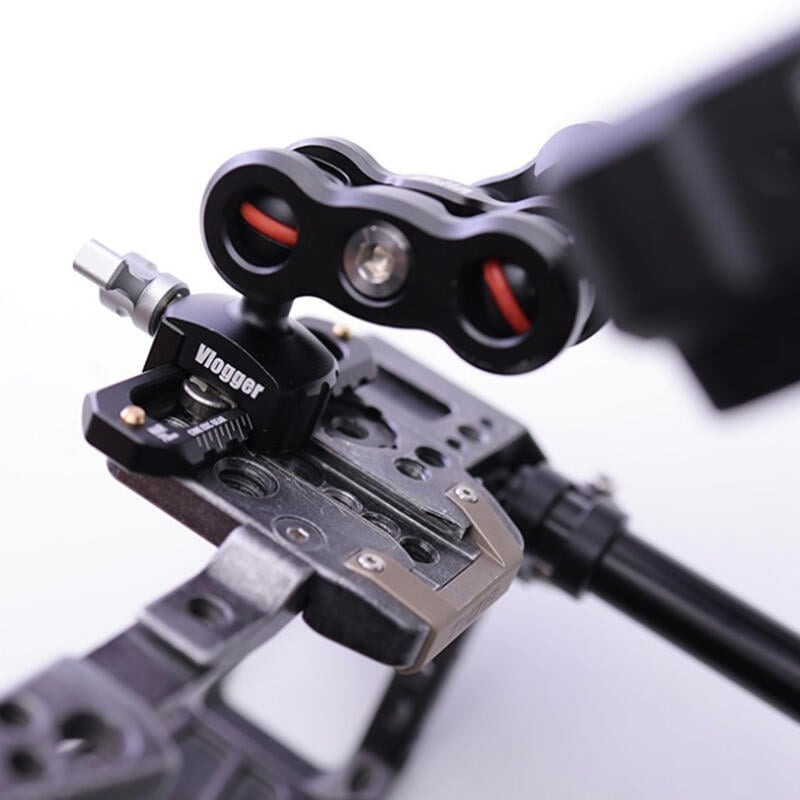 三重☆大人氣☆ Vlogger NAR46 46mm 魚骨造型 超薄 NATO 安全 軌道 滑條 導軌-細節圖7