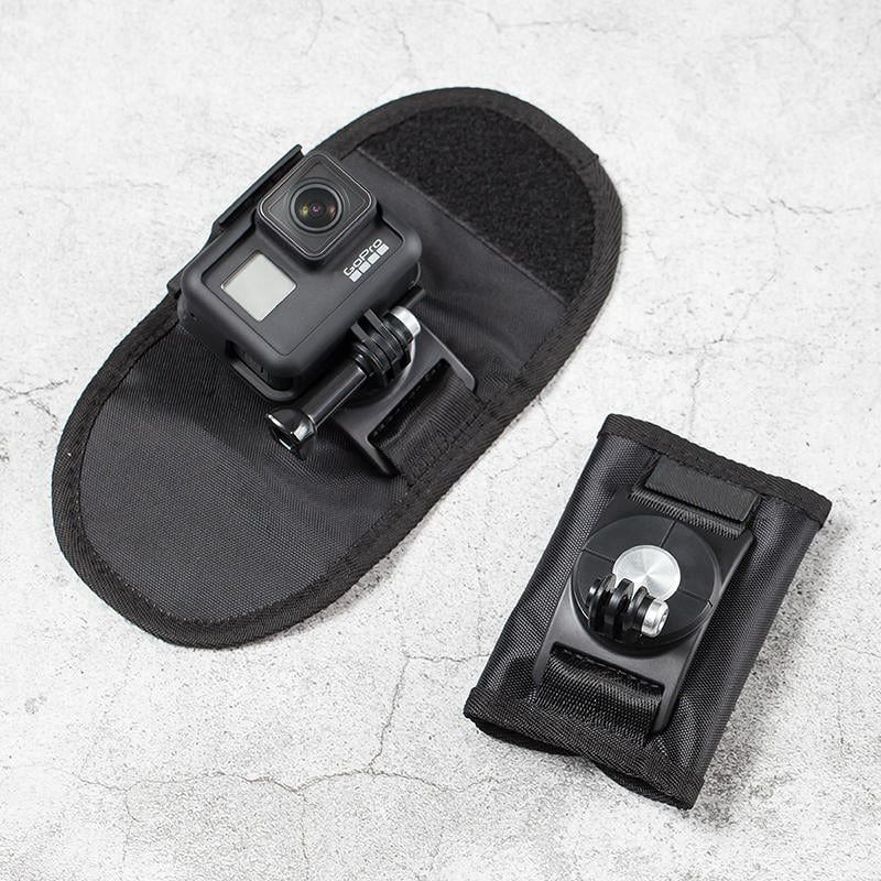 三重☆大人氣☆ 副廠 GoPro 360度旋轉 多功能 背包夾 背包支架-細節圖3