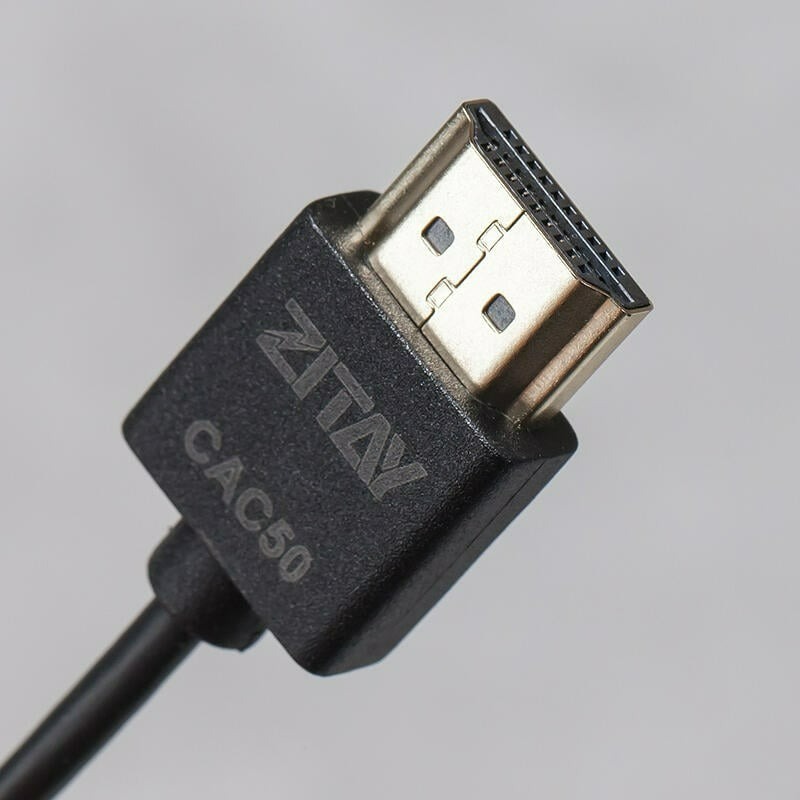 三重☆大人氣☆ 希鐵 ZITAY HDMI 2.0 to micro HDMI 超軟視頻傳輸線 A to D-細節圖3