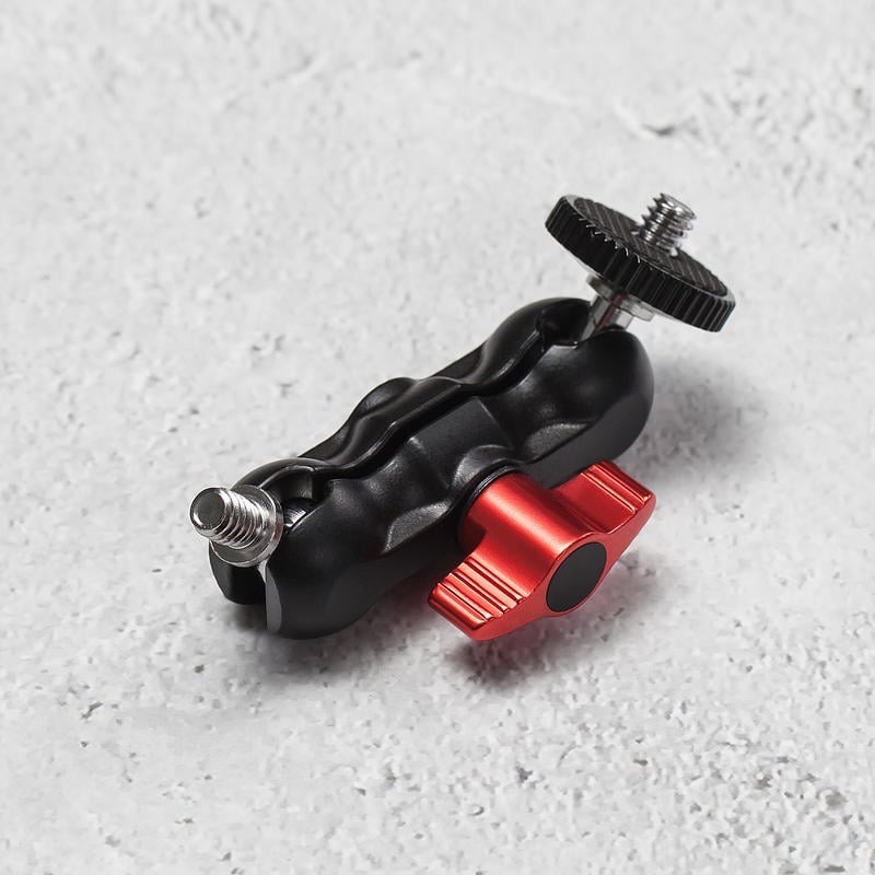 三重☆大人氣☆ 1/4牙 雙球頭雲台 (大) 魔術手 關節 怪手-細節圖2