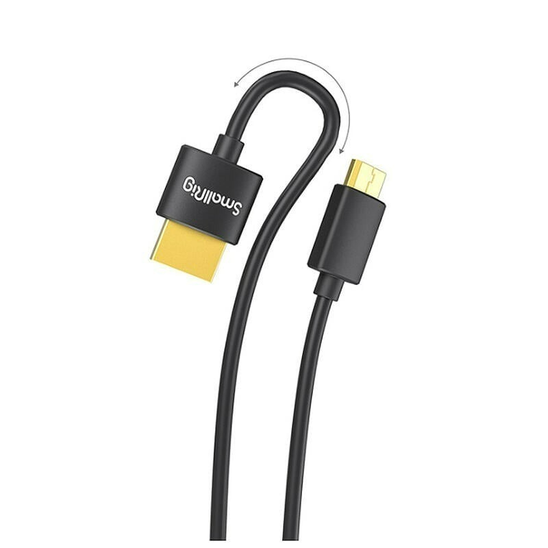 三重☆大人氣☆ SmallRig 3040 超薄 超軟 4K HDMI 電纜線 C至A 35cm-細節圖4