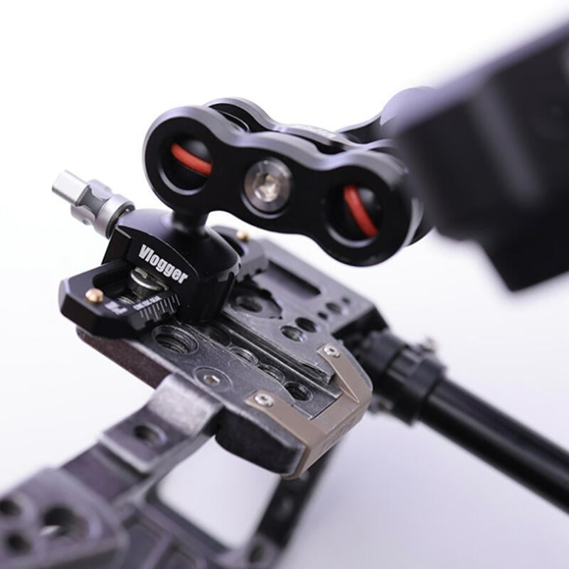 三重☆大人氣☆ Vlogger NAR70 70mm 魚骨造型 超薄 NATO 安全 軌道 滑條 導軌-細節圖7