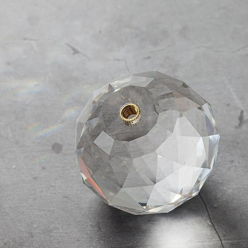 三重☆大人氣☆ Vlogger 魔幻光暈 多角 水晶球 (1/4螺孔) 光暈-細節圖2