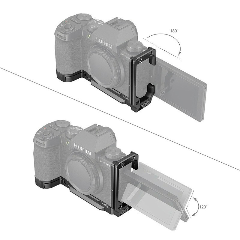 三重☆大人氣☆ SmallRig 4231 L Bracket 專用 L架 L型支架 豎拍板 for X-S20-細節圖5