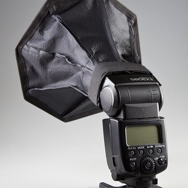 三重☆大人氣☆直徑 19CM 閃光燈 柔光罩 無影罩 (通用型) 八角-細節圖3