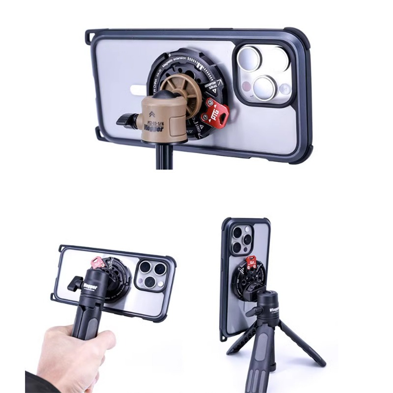 三重☆大人氣☆ Vlogger C5 MagSafe 手機 磁吸 支架-細節圖5