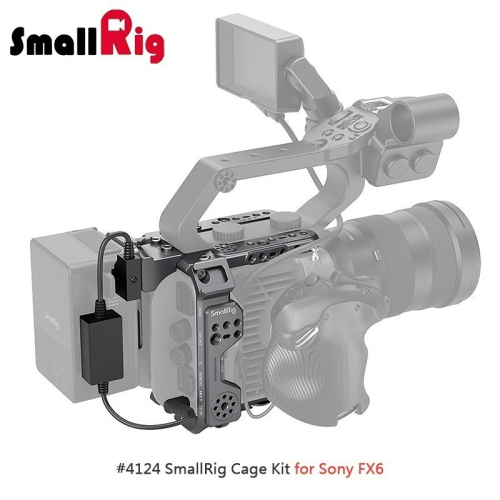 三重☆大人氣☆ SmallRig 4124 V掛 供電 快拆 提籠 for Sony FX6