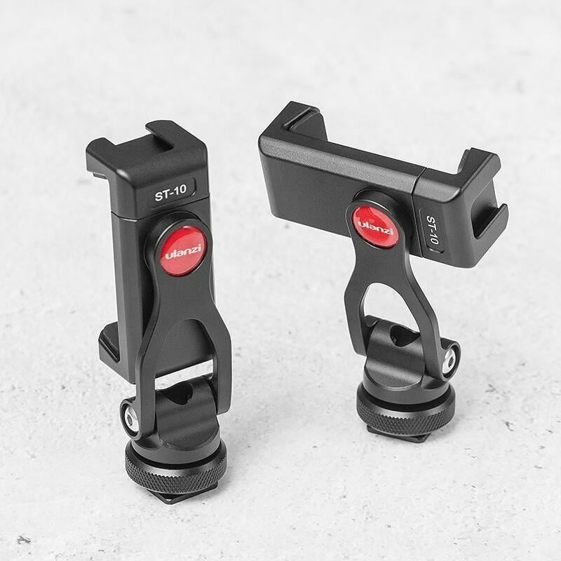 三重☆大人氣☆ Ulanzi ST-10 鋁合金 可調角度 橫/直幅 帶冷靴 手機夾-細節圖4