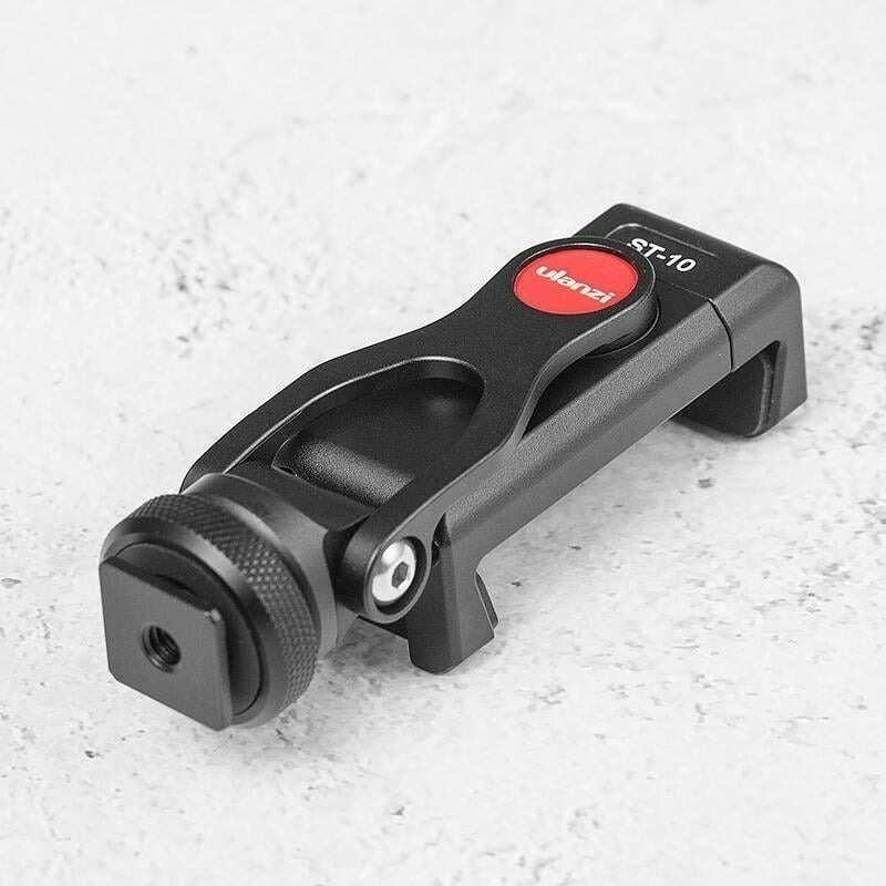 三重☆大人氣☆ Ulanzi ST-10 鋁合金 可調角度 橫/直幅 帶冷靴 手機夾-細節圖5