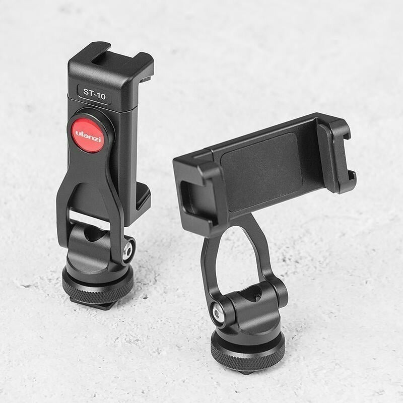 三重☆大人氣☆ Ulanzi ST-10 鋁合金 可調角度 橫/直幅 帶冷靴 手機夾-細節圖6