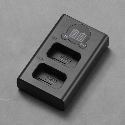 三重☆大人氣☆ Micro USB / Type-C 雙用 LCD顯示 USB 雙槽充電器 for FW50