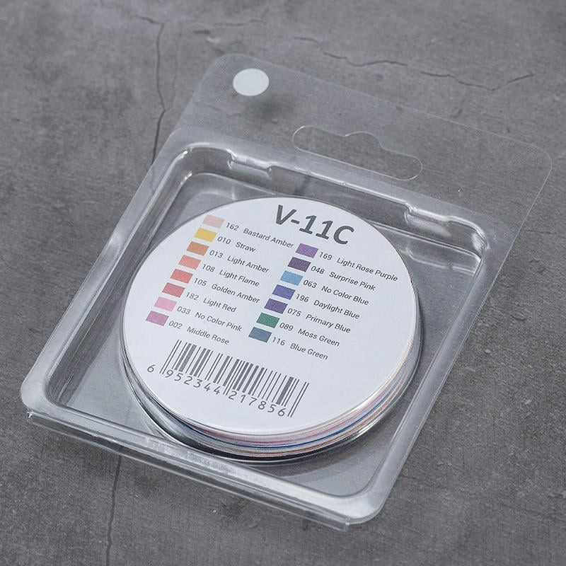 三重☆大人氣☆ 公司貨 Godox 神牛 V1-11C 色彩效果組 圓形 色片 需搭配AK-R1圓頭燈配件-細節圖2