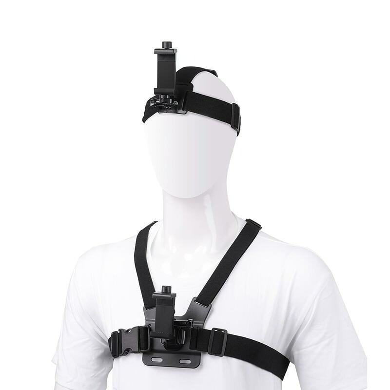 三重☆大人氣☆ Ulanzi U-Select MP-2 胸帶 頭帶 二合一支架 套裝 手機 GoPro 適用-細節圖4