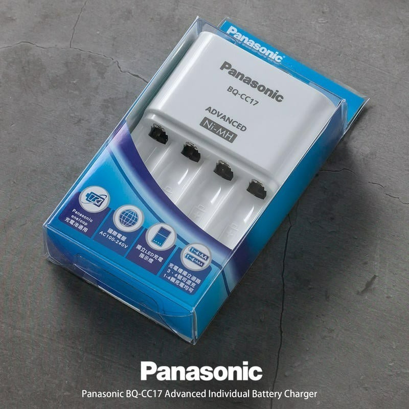 三重☆大人氣☆ 公司貨Panasonic BQ-CC17 鎳氫電池充電器可充eneloop(不含電池) 大人氣網路、實體商店- iOPEN Mall