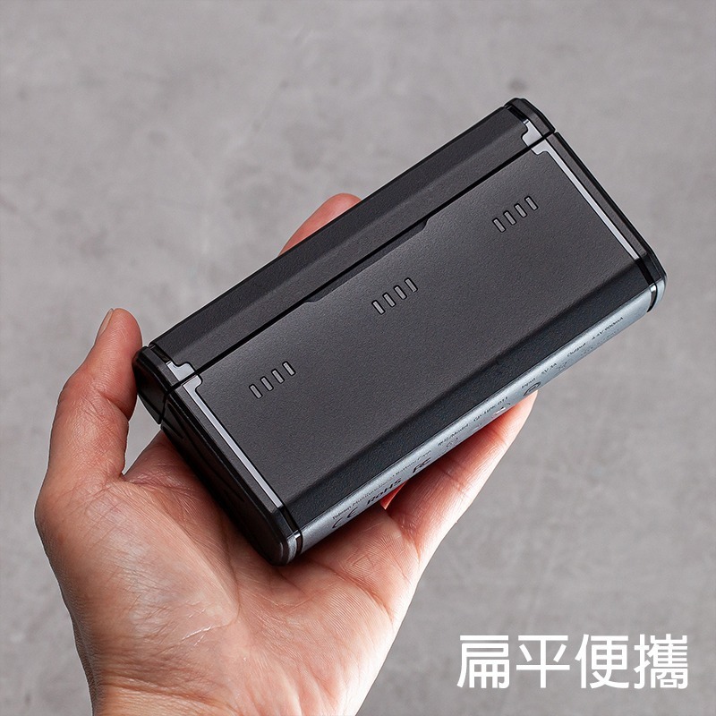 三重☆大人氣☆TELESIN 泰訊 GoPro 9 10 11 12 口袋 三槽 收納盒 充電器 GP-HPK-011-細節圖4