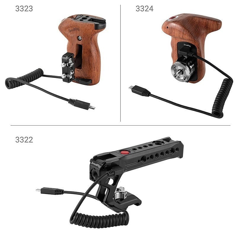 三重☆大人氣☆ SmallRig 3407 Type-C 彈簧 控制 電纜 控制線 for Sony 手柄-細節圖4