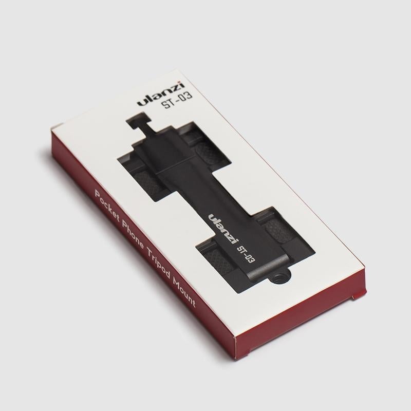 三重☆大人氣☆ 公司貨 Ulanzi ST-03 B 金屬 摺疊 手機夾 支援Arca雲台安裝 帶冷靴 ST-03B-細節圖2