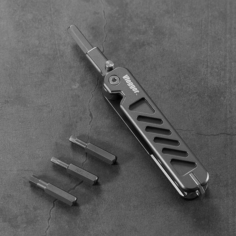 三重☆大人氣☆ Vlogger EDC 攝影師 折疊 六角 扳手 套組-細節圖5