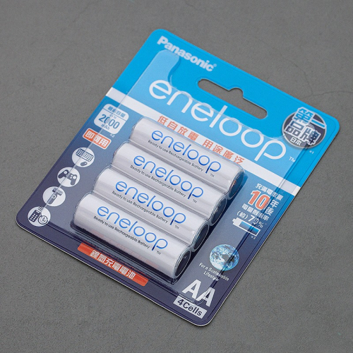 三重☆大人氣☆ 國際牌公司貨 Panasonic eneloop 低自放電 三號 充電電池 4顆(可充2100次)