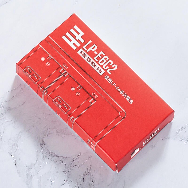 三重☆大人氣☆ 千工 LP-E6C2 Micro USB/ Type-C 雙用 LP-E6 雙槽座充 雙槽充電器-細節圖5