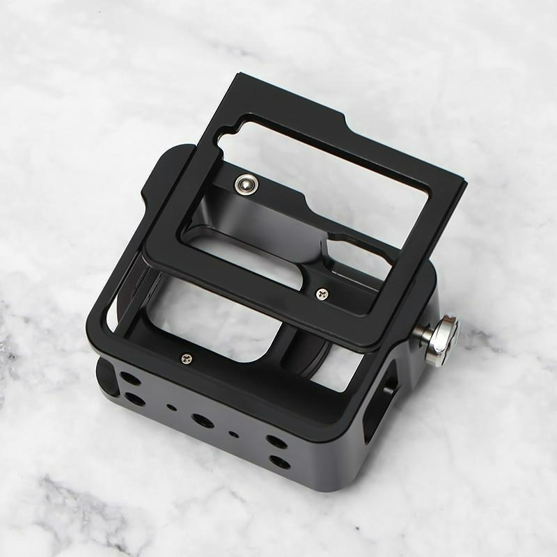 三重☆大人氣☆ 副廠 GoPro Hero 6 Hero 7 狗籠 鋁合金邊框保護殼 擴充架-細節圖5