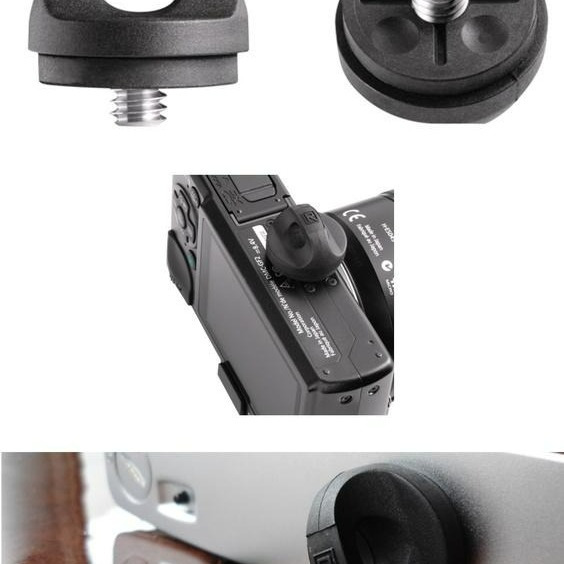 三重☆大人氣☆ 公司貨 BlackRapid FastenR stealth D型快拆底座螺絲 鎖紐 相機接座-細節圖2